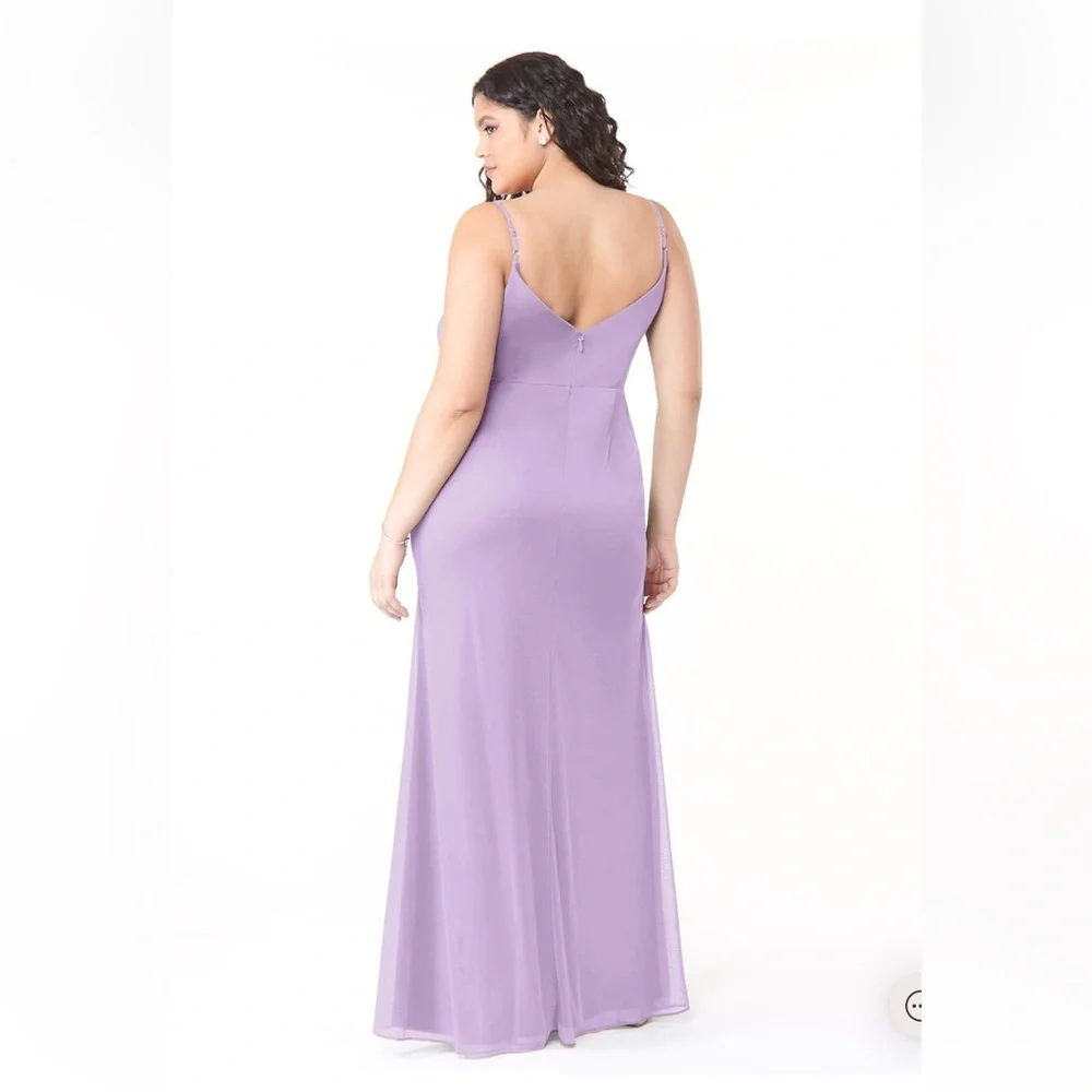 Azazie Bridesmaids dress in Lilac - Picture 2 of 6